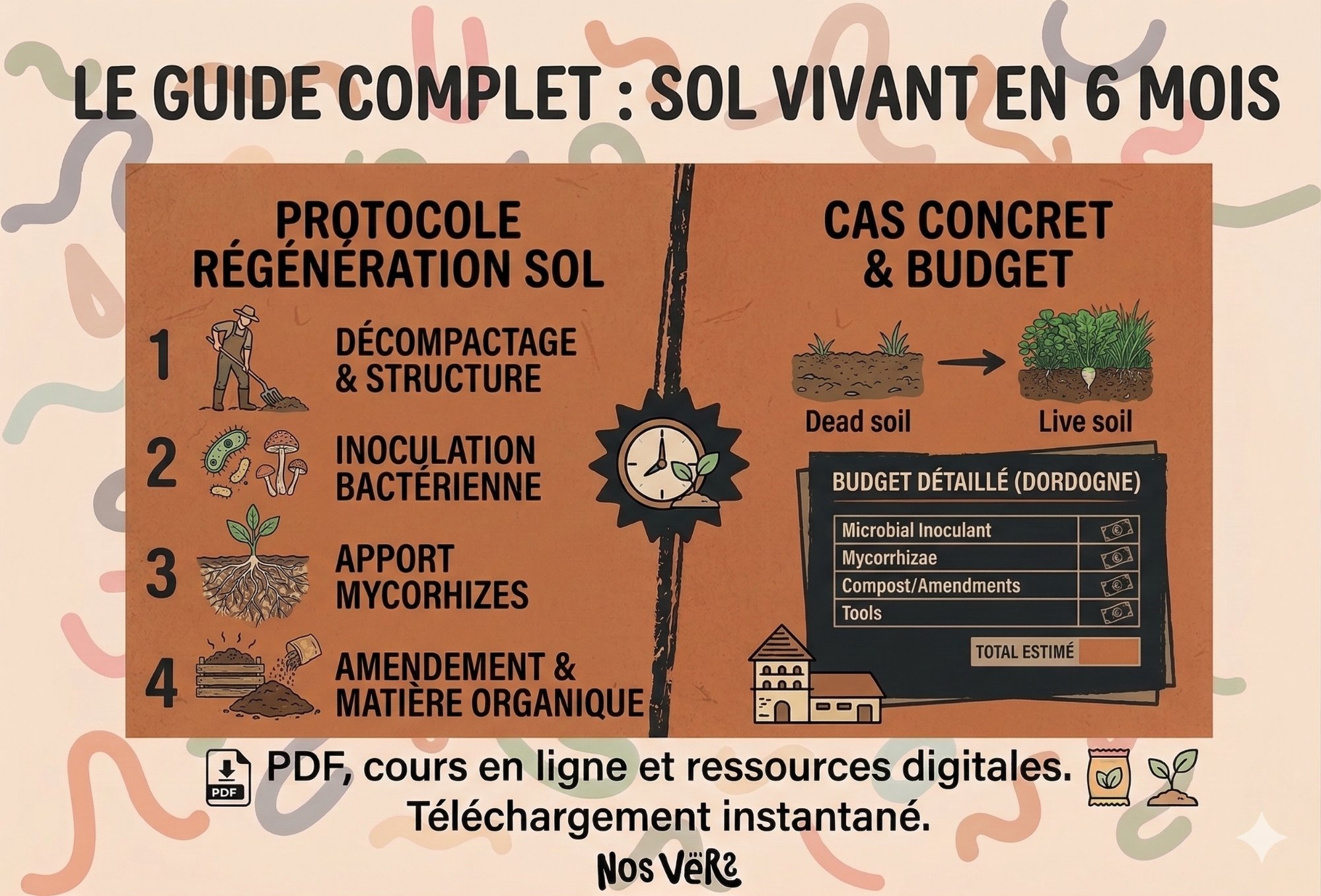Régénérer un Sol Mort en 6 Mois