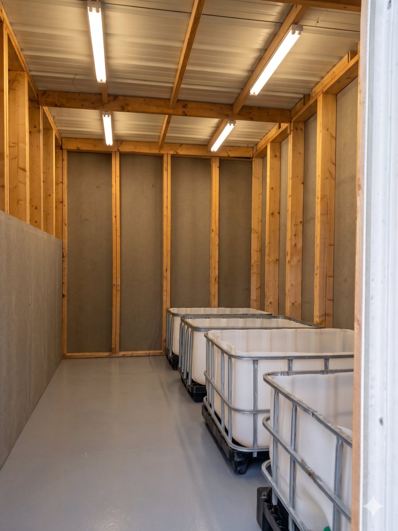 Bacs de culture à l'extérieur